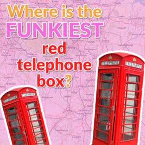 where is the funkiest red telephone box